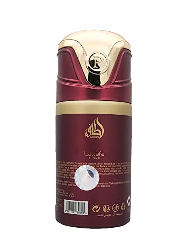Generický dezodorant Lattafa Pride pre mužov a ženy - 250 ml / parfumovaný telový sprej / dlhotrvajúca osviežujúca