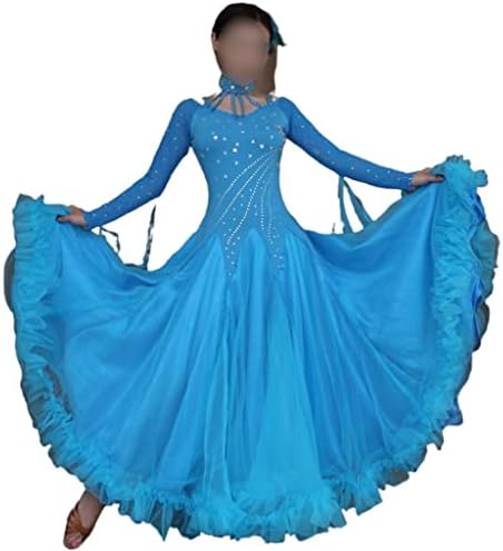 Zyzmh tanečné šaty Valčíkové šaty štandardné Spoločenské šaty Dámske swingové tanečné šaty moderné tanečné kostýmy