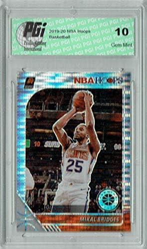 Mikal Bridges 2019 NBA Hoops 153 Pulsar Premium Stock Card PGI 10-nepodpísané basketbalové karty