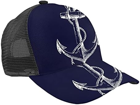 Baseball Mesh Cap Hip hop Hat Cap zakrivený okraj klobúk Nastaviteľný Trucker Snapback klobúk pre mužov ženy