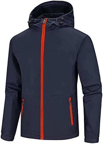 Pánska ľahká bunda do dažďa vonkajšia nepremokavá pláštenka Športová Priedušná horolezecká bunda s dlhým rukávom
