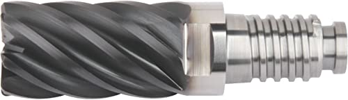 WIDIA 6071528 Duolock Duo Lock metrický koncový mlyn 24 mm priemer, hĺbka rezu 37,5 MM, Dĺžka 87,9 MM, prázdny