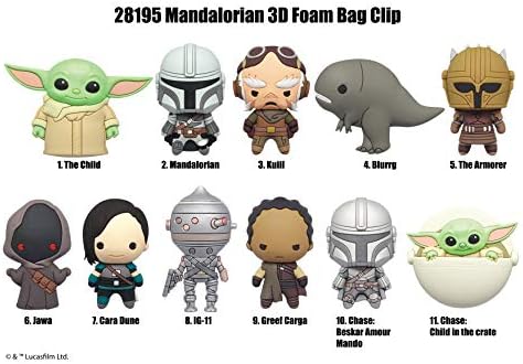 Star Wars Mandalorian Series 1 3D penová taška Clip in slepá taška