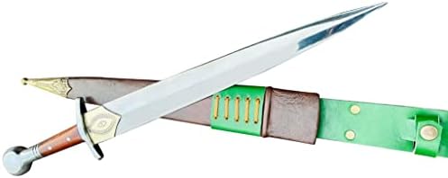 EGKH. EGKH-ručne kovaný meč-Fantasy nôž Barrow Blade-krátka Kukri mačeta-pripravené na použitie-kostýmové brnenie