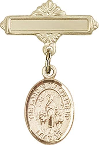 Šperky posadnutosť detský odznak s Pánom je môj Pastiersky šarm a leštený odznak Pin / Zlato plnené detský odznak