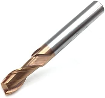 Hardvérová fréza 12 mm 2 flauty HRC55 spekané karbidové koncové mlyny frézy Zliatina potiahnutá volfrámová oceľ