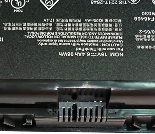 IZKROR 00HW030 96Wh 6400mAh 8-článková batéria náhrada za Lenovo ThinkPad P70 20er 20es P71 20hk 20hl Series