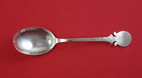 Štrnáste storočie od Shreve Sterling Silver Ice Cream Spoon 6 mono D 4