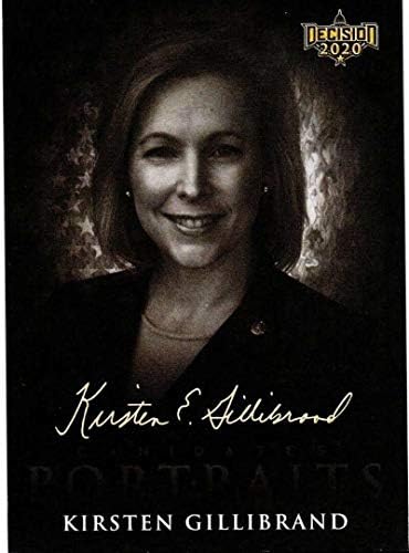 Portréty kandidátov na rozhodnutie o listoch do roku 2020 CP17 obchodná karta Kirsten Gillibrand