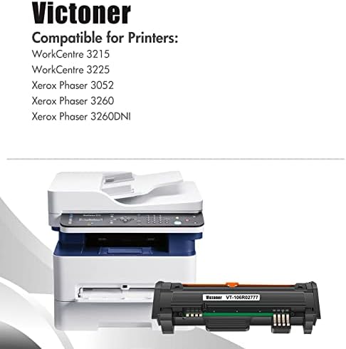 Náhradná Tonerová kazeta kompatibilná s VICTORER pre Xerox 106r02777 Toner pre Xerox 3215 Toner pre Xerox Phaser
