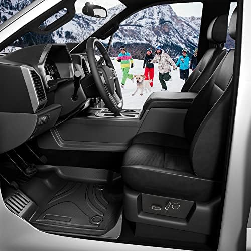AUTOSAVER88 podlahové rohože kompatibilné pre Honda CR - V 2017-2022 CRV, All Weather Guard TPE Gumové predné