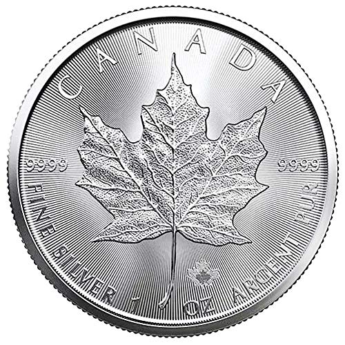 2021 Ca 1 oz strieborná Kanadská minca z javorového listu brilantná bez obehu s naším certifikátom pravosti $